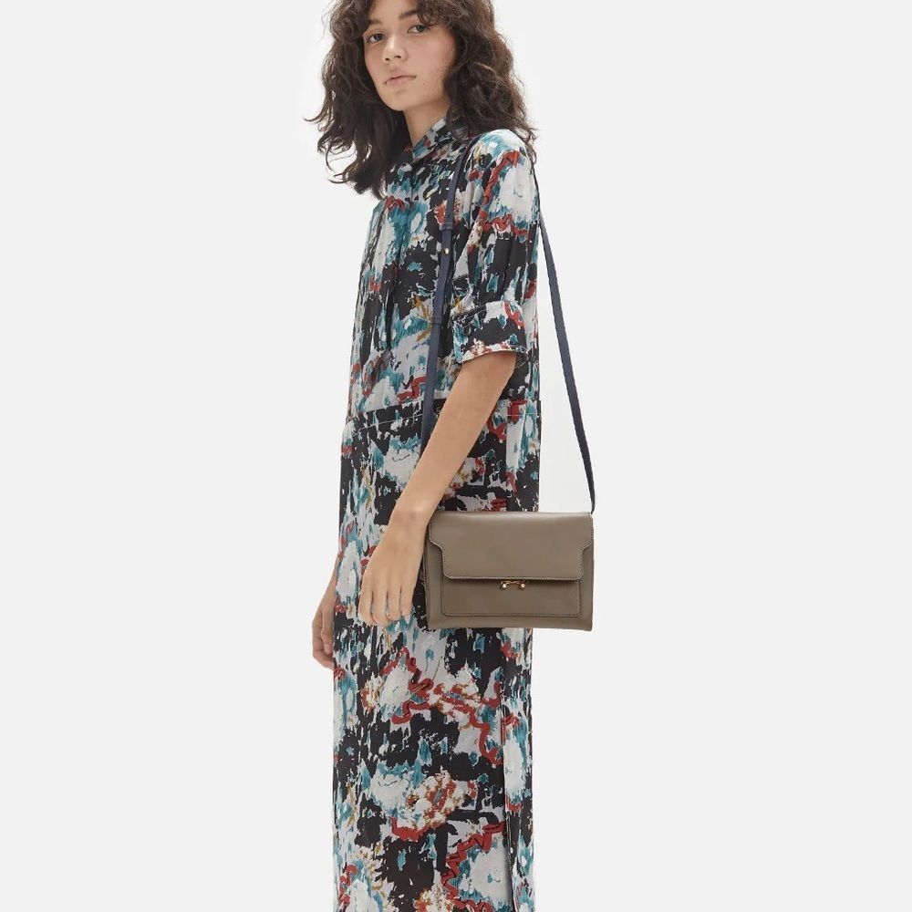 Marni Trunk Pochette Crossbody Bag